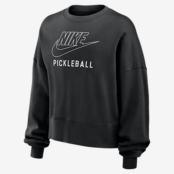 Womens Black Pickleball Long Sleeve Shirts. Nike